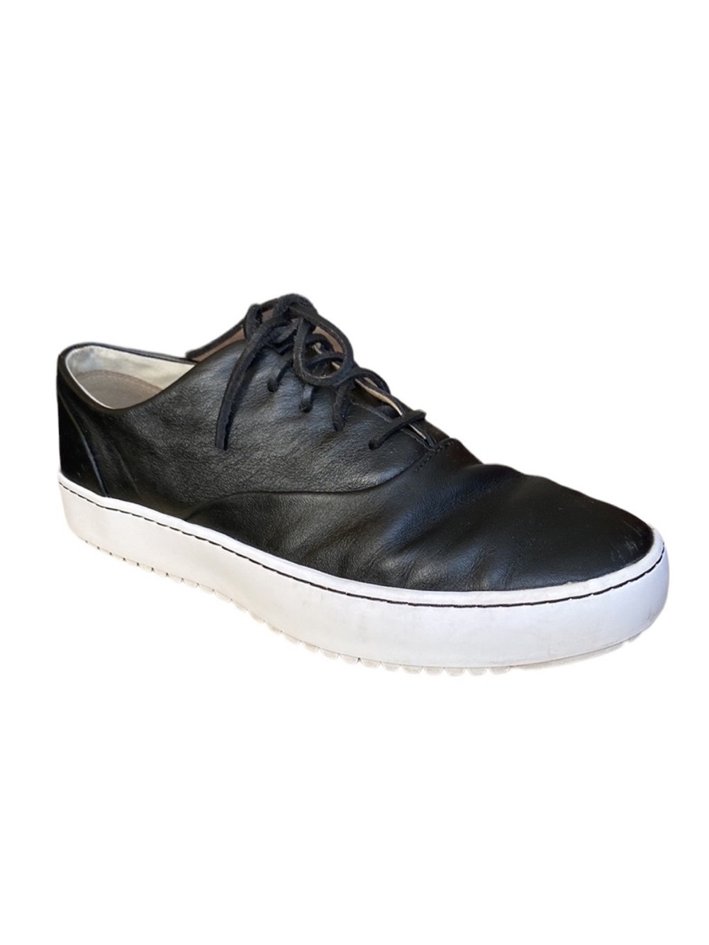 Sperry Top-Sider Endeavor Black Leather Sneaker 9.5